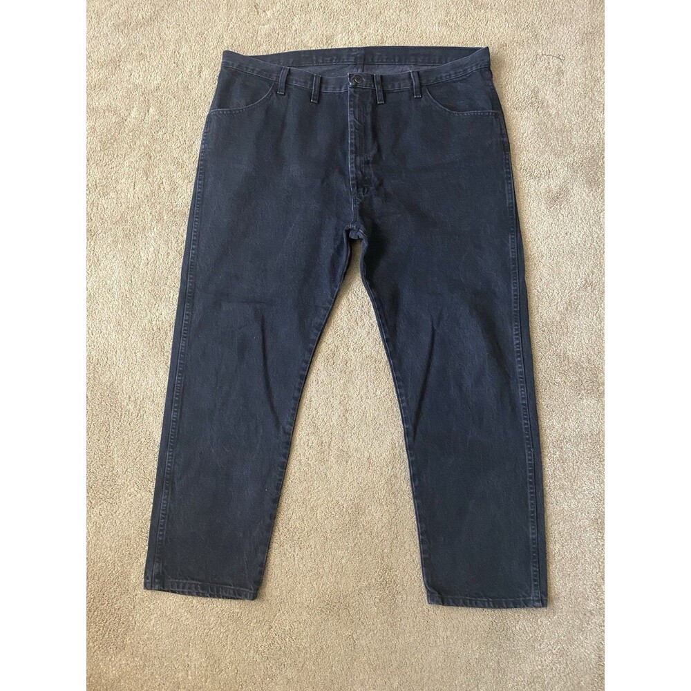 Rustler Heavy Duty 100% Cotton Western Inspired Farmcore Jeans Size 44x30